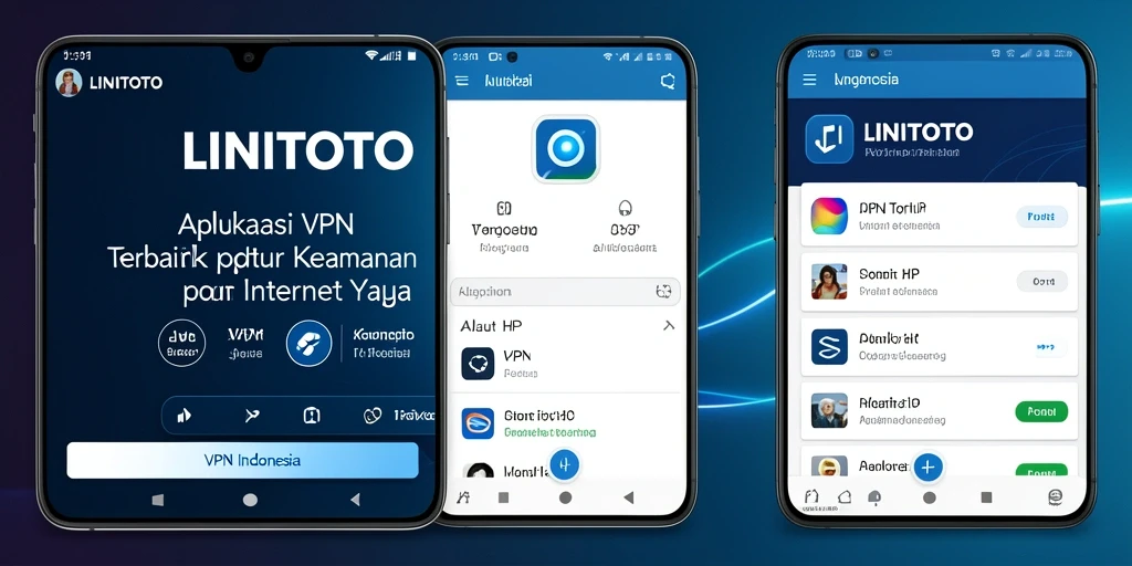 Tampilan antarmuka LINITOTO yang sederhana dan efisien.