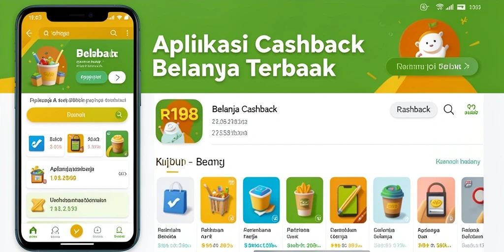 Tampilan utama RI188 yang intuitif untuk fungsi Cashback.